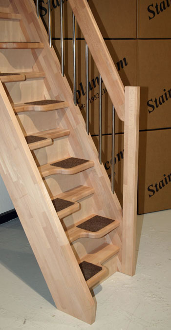 Beech 40 space saving stair with the new european style handrail