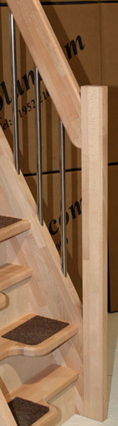 European style handrail