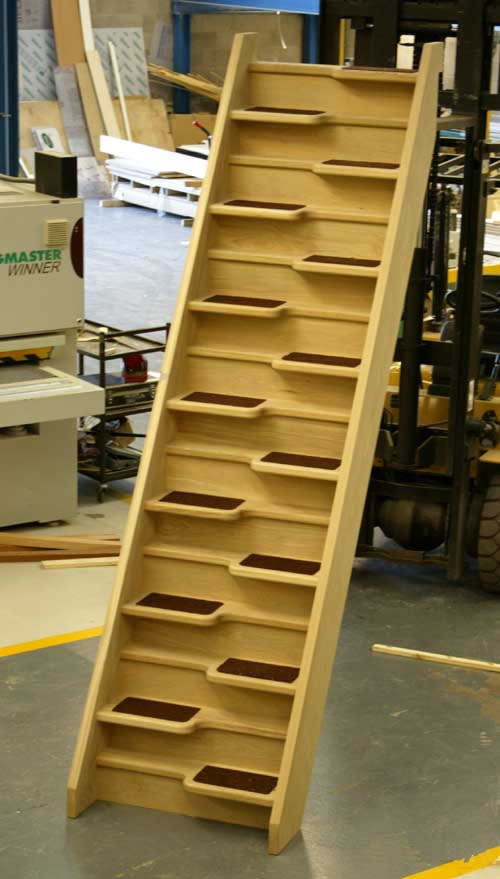 Oak 40 Space saver stair