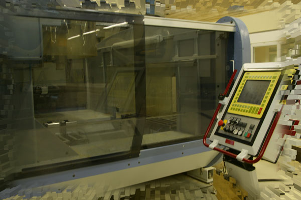 5 Axis CNC stair Production from stairplan