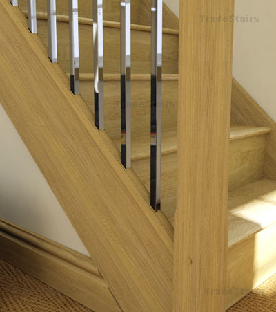 Axxys square stair balusters